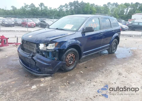 2017 Dodge Journey Se из США, поврежденный, VIN 3C4PDCABXHT562345